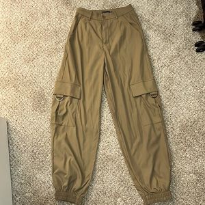 PrettyLittleThing Shape Cargo Pants - Size 6